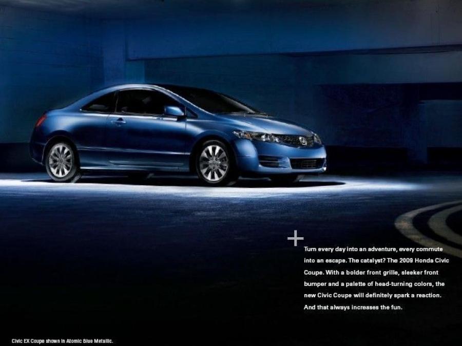  Honda Civic Coupe 2009 года  (фото 41 из 54)